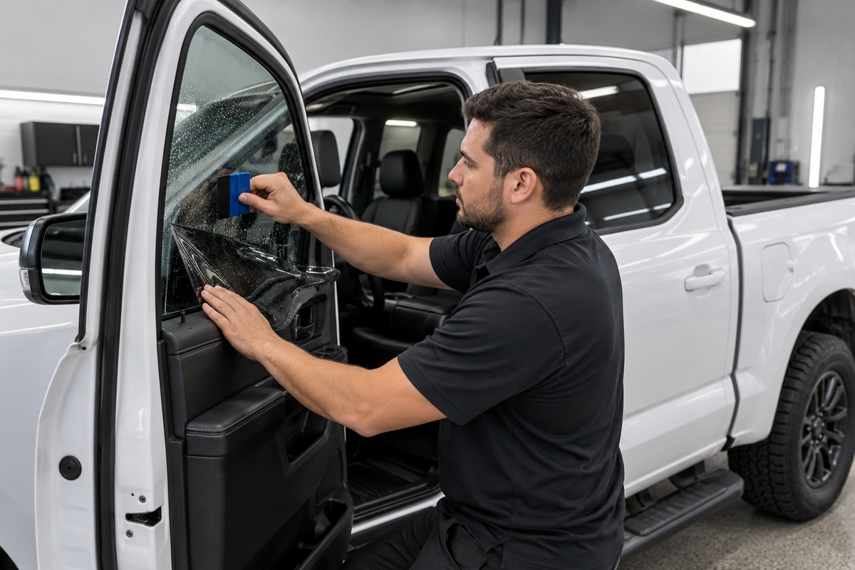 Instalación en pickup truck $300